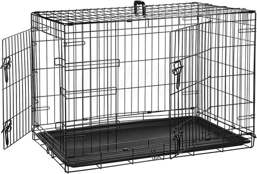Cardy's Folding Two-Door Dog Crate