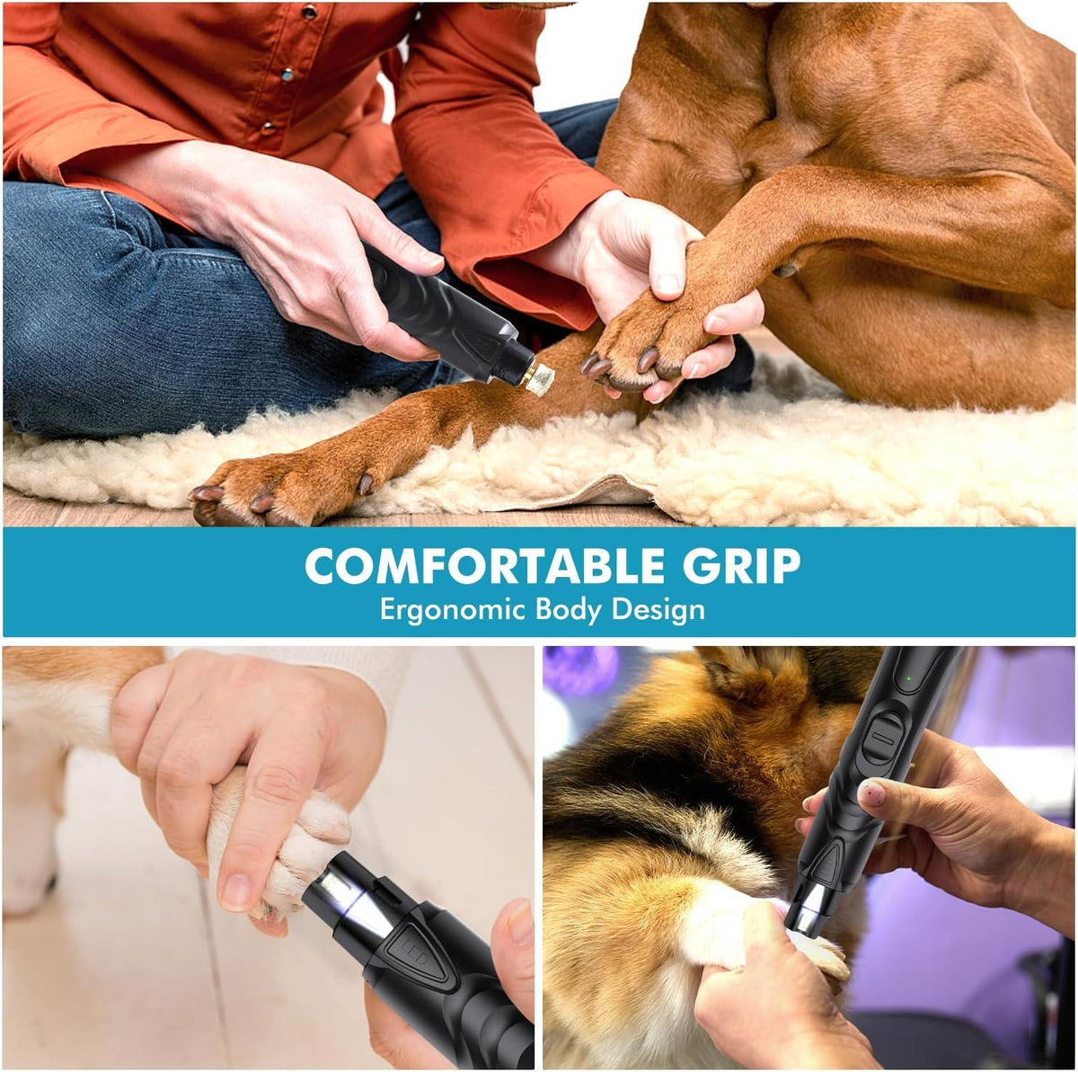 ETENTOUS Pet Nail Grinder