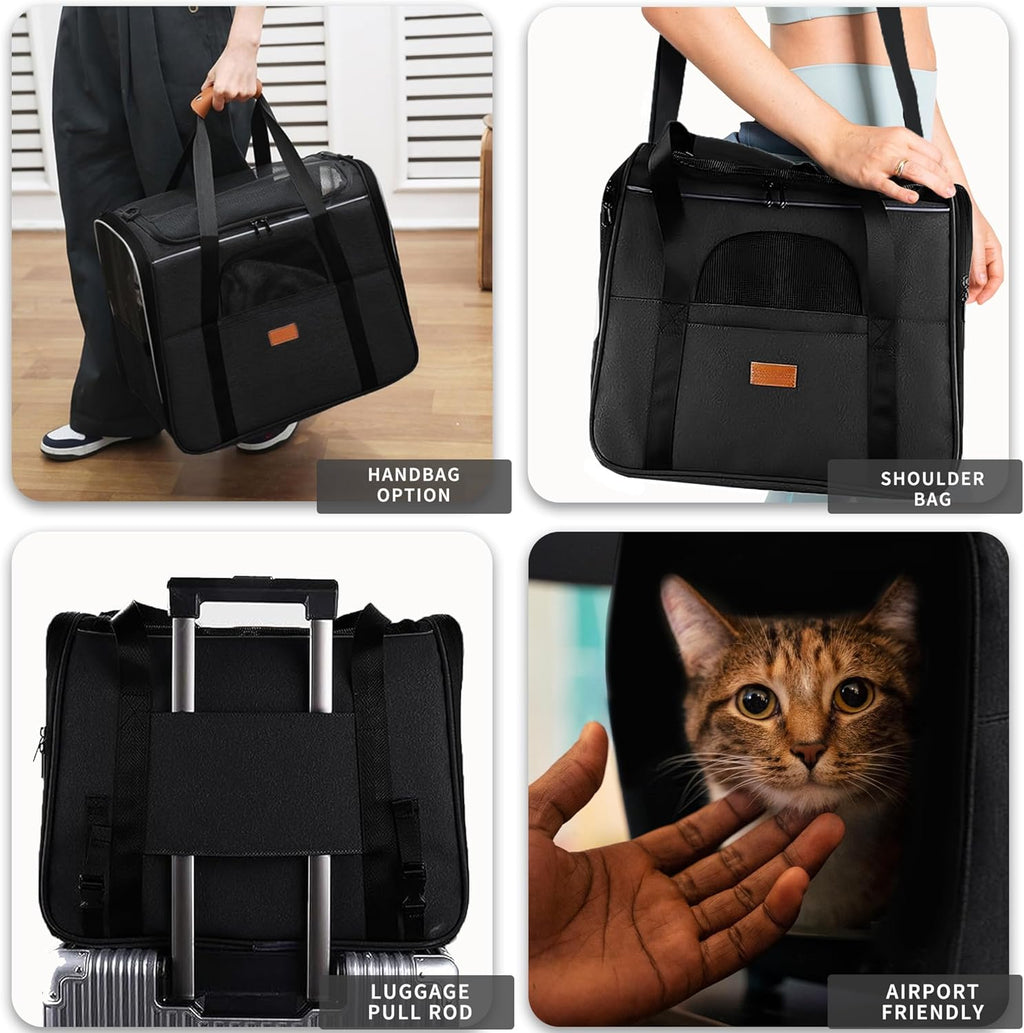 SOKANA Foldable Pet Carrier with Shoulder Strap