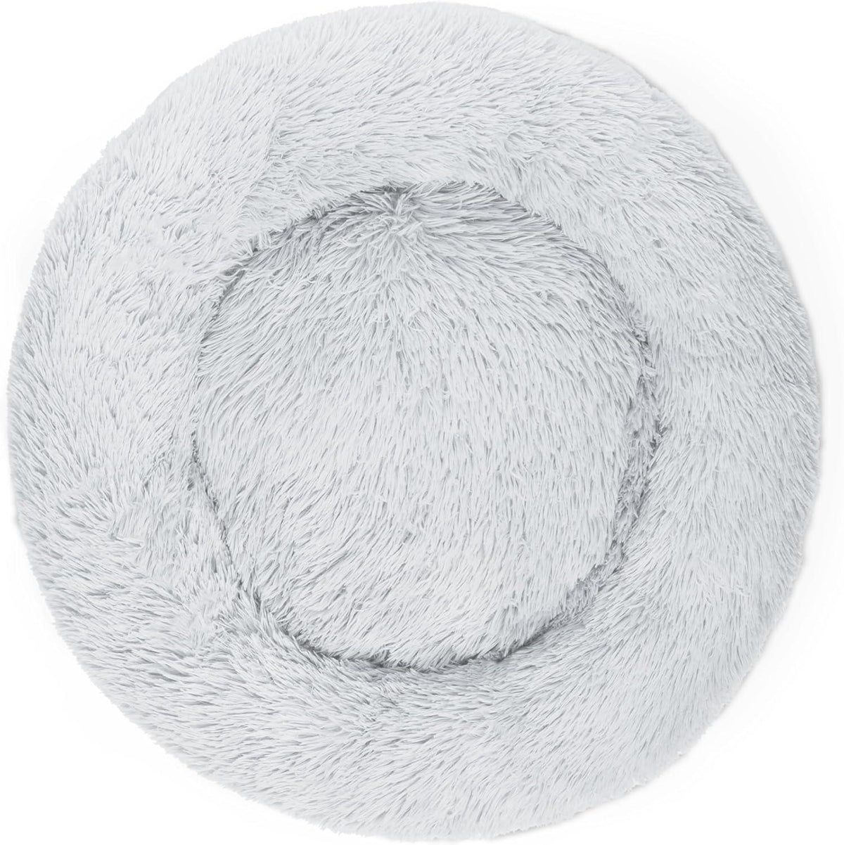 Woof & Whiskers Faux-Fur Donut Pet Bed