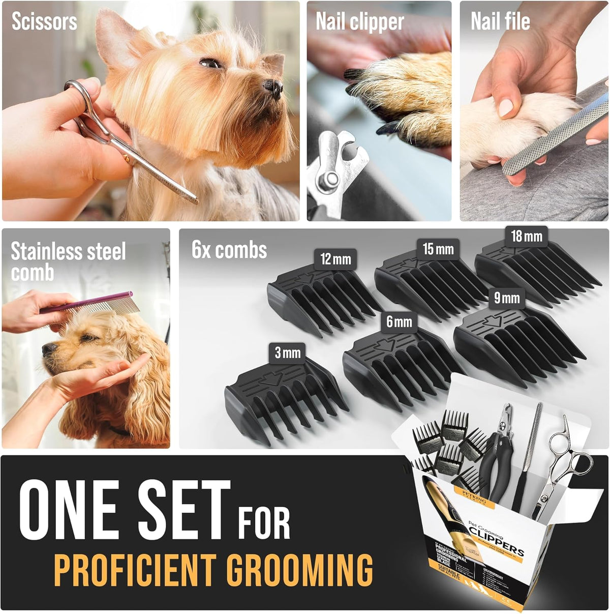 PetKing Cordless Pet Grooming Kit