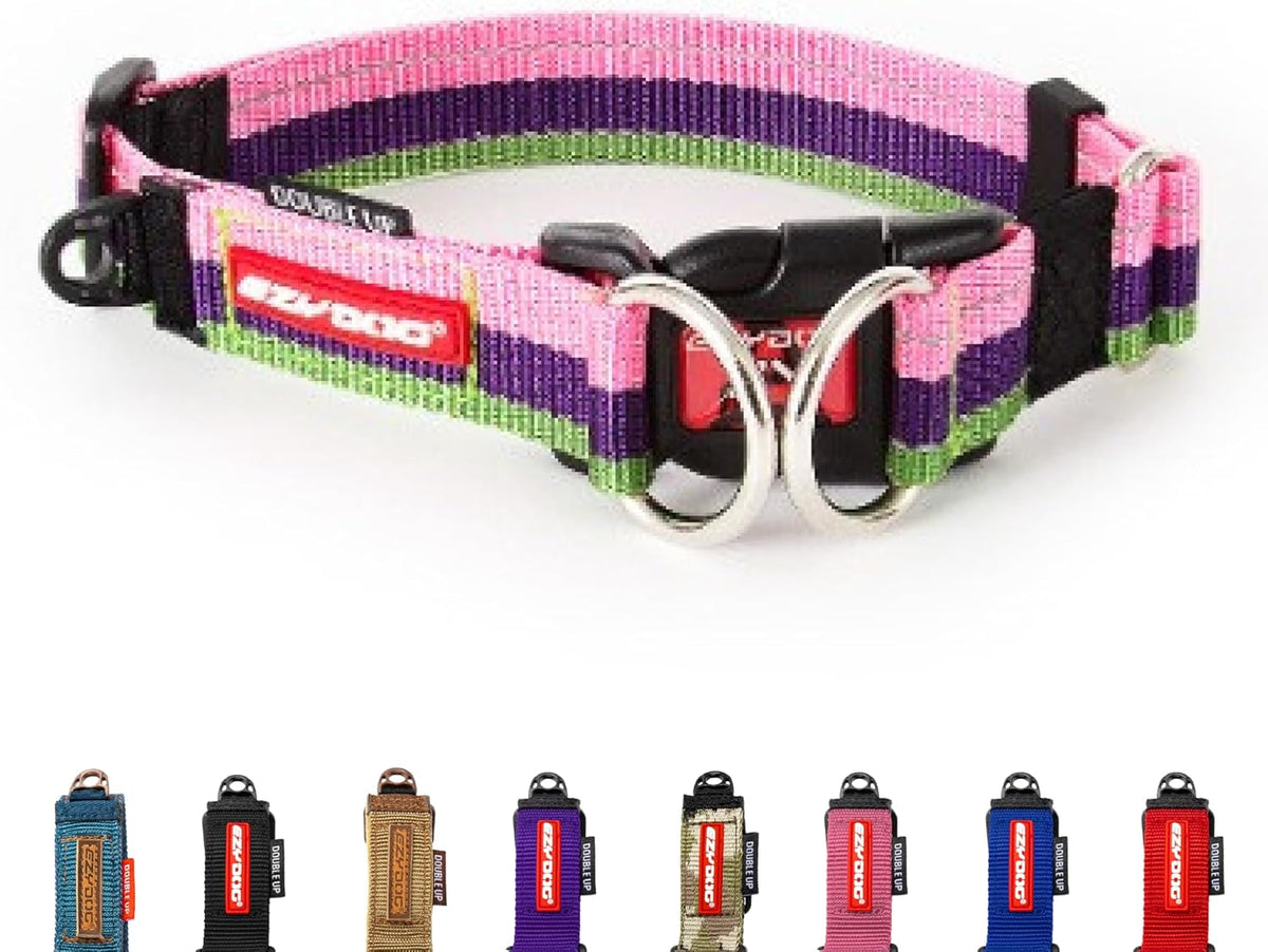 EzyDog Double Up Adjustable Dog Collar