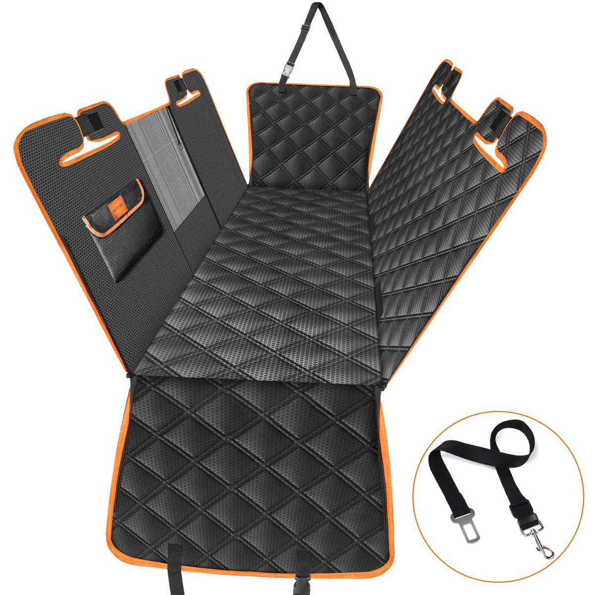 KYG Dog Car Hammock and Seat Cover