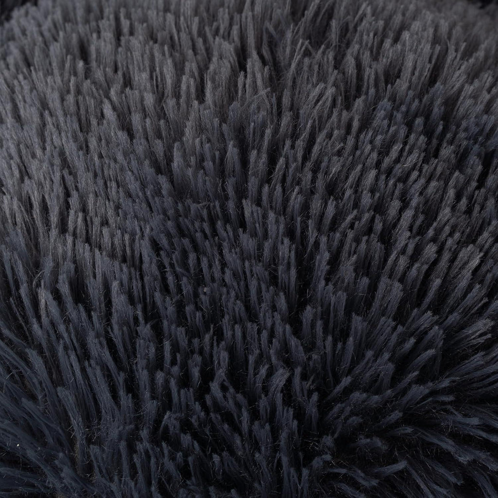 Woof & Whiskers Faux-Fur Donut Pet Bed