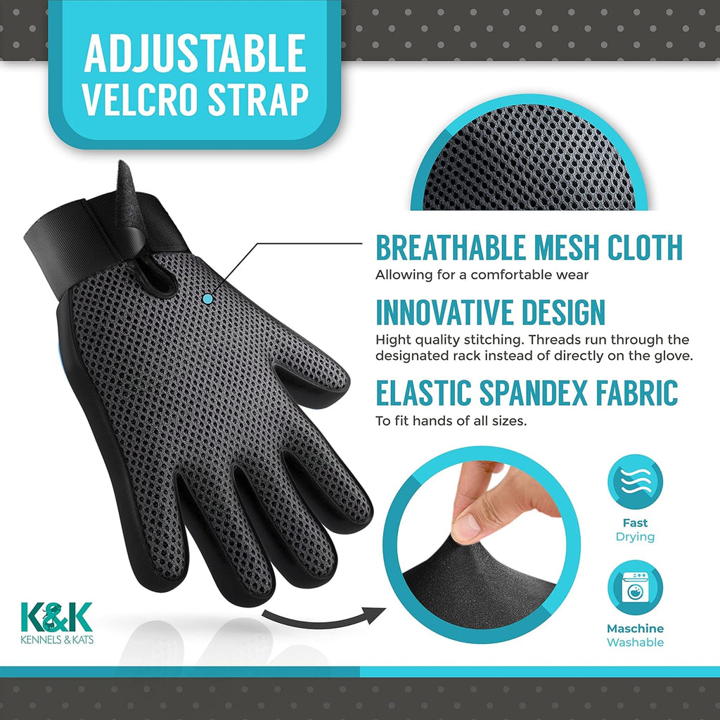 KENNELS & KATS Pet Grooming Glove