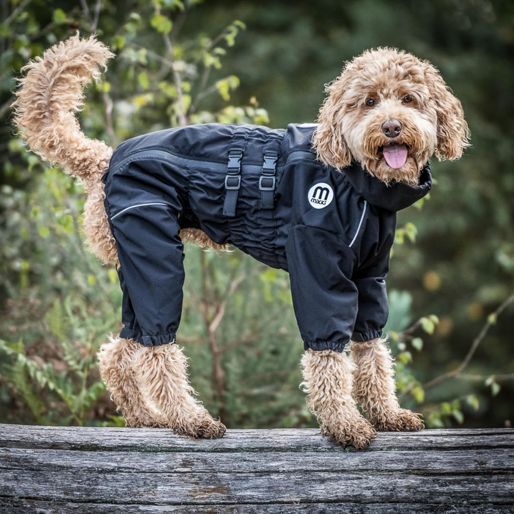 Mikki Doodles Four-Legged Dog Raincoat
