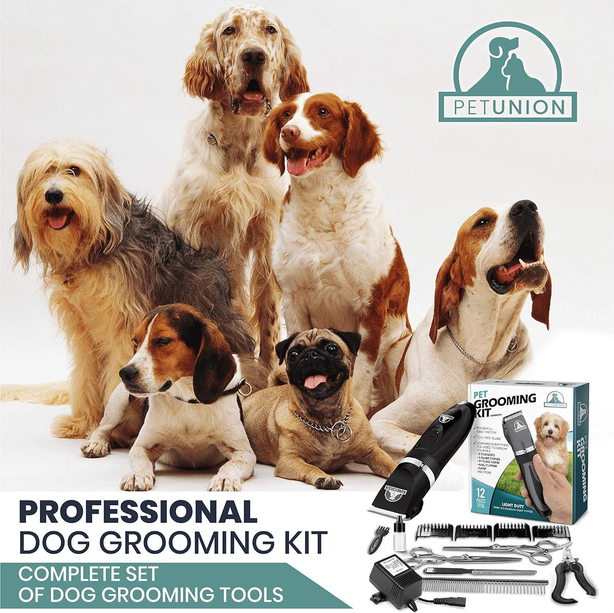 Pet Union Cordless Pet Grooming Kit