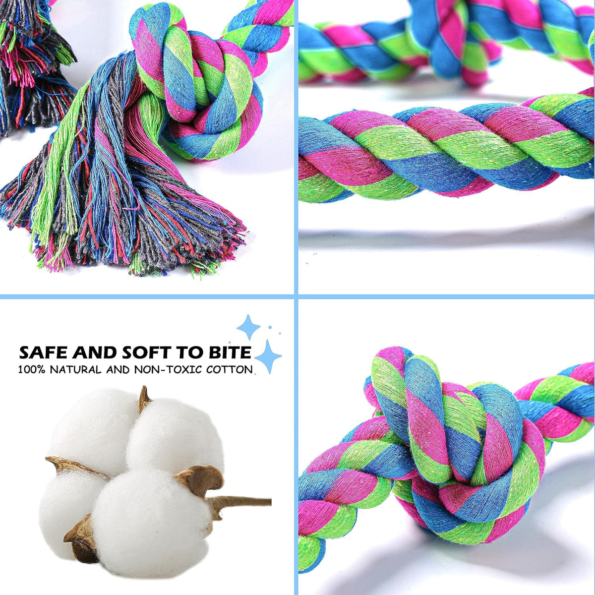 Aitmexcn Dog Rope Toys and Play Sets