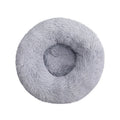 Faux-Fur Donut Bed for Dogs and Cats