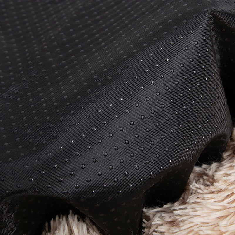 Faux-Fur Donut Bed for Dogs and Cats